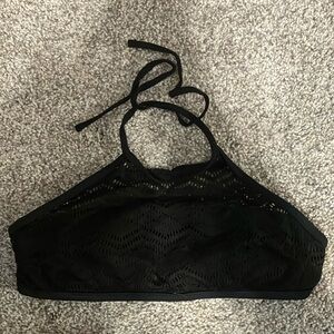 Arizona Jean Company Black Bikini Halter Top